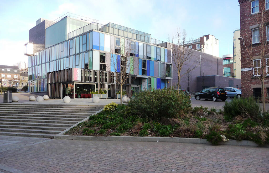 Dance City, Newcastle upon Tyne Exterior of Dance City in Newcastle upon Tyne, where Jane Eaglesham Acupuncture is based